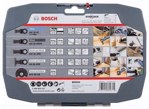 Detailbild 3995154 Sägeblatt-Set Starlock BoC 5-teilig Holz und Metall BOSCH