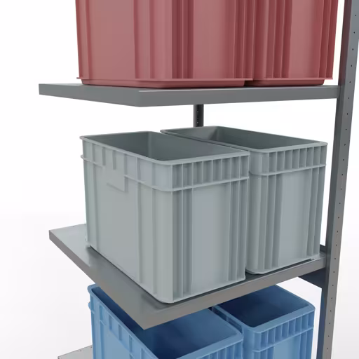 Anbauregal, Fachbodenregal Stecksystem MULTIplus250, 3000 x 750 x 800 mm (HxBxT), 7 Fachböden, Längenriegel, verzinkt aus der Kategorie Anbauregal mit der GTIN 4004514284464 Anbauregal, Fachbodenregal Stecksystem MULTIplus250, 3000 x 750 x 800 mm (HxBxT), 7 Fachböden, Längenriegel, verzinkt von der Marke Schulte Lagertechnik aus der Produktreihe Stecksystem