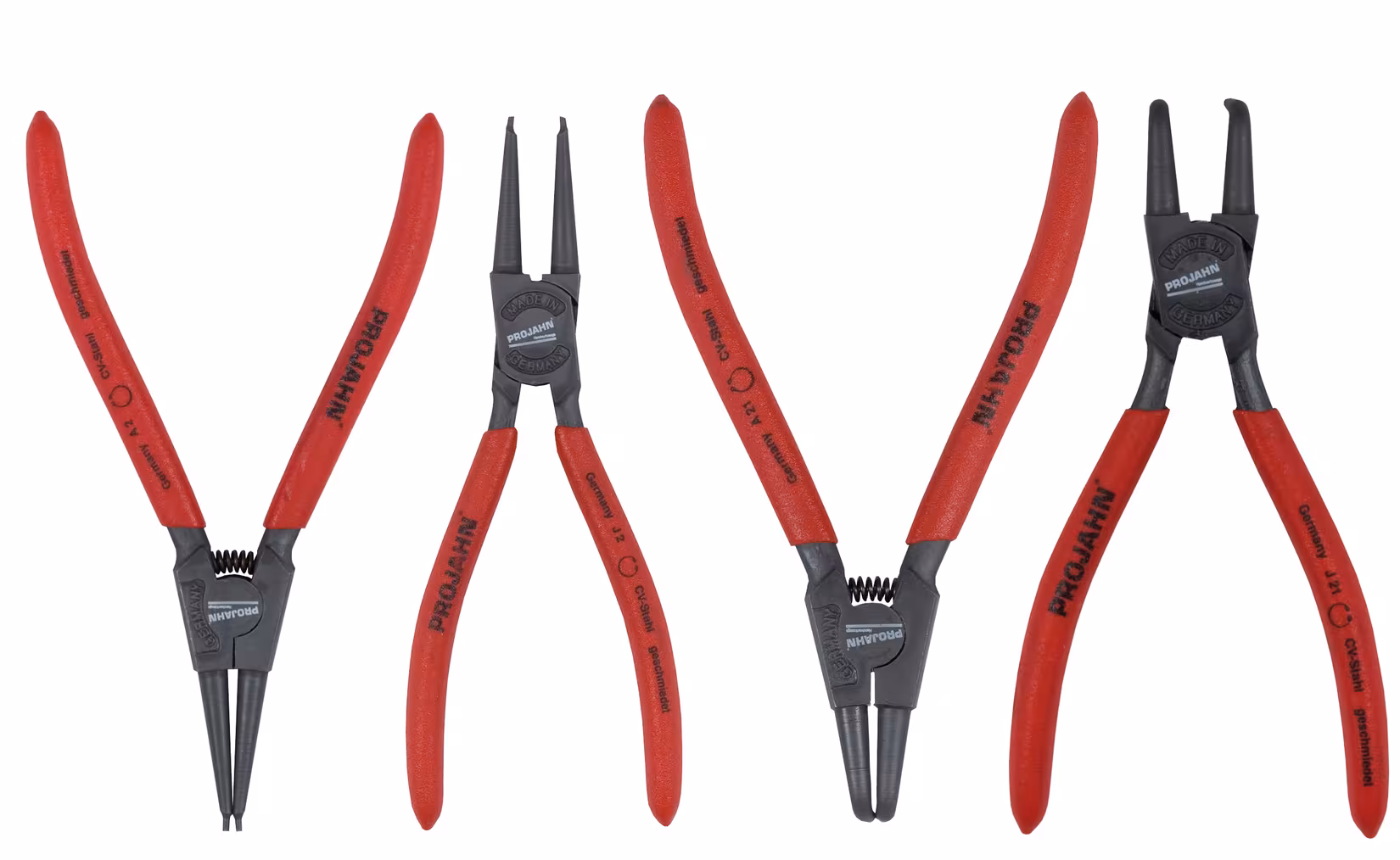Sicherungsringzangen Set 4tlg PROJAHN Made in Germany von der Marke PROJAHN Sicherungsringzangen Set 4tlg PROJAHN Made in Germany aus der Kategorie Sicherungsringzangen mit der Artikelnummer 4683