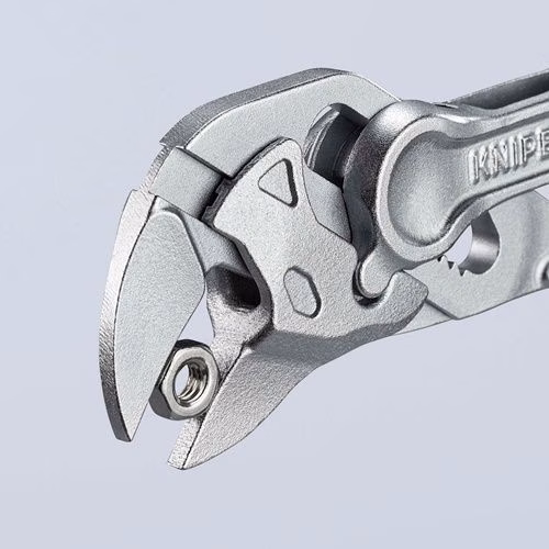 Zangenschlüssel XS Länge 100 mm Spannweite 21 mm verchromt aufgeprägte raue Oberfläche KNIPEX