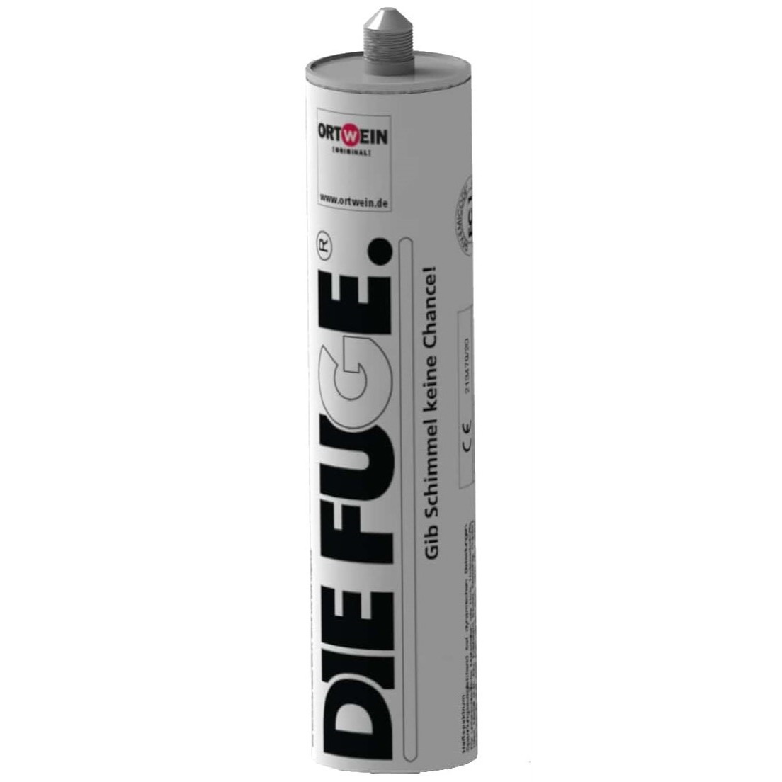 Sigillante per giunti in cartuccia bianca da 300 ml del marchio Die Fuge Sigillante per giunti in cartuccia da 300 ml della categoria silicone con codice articolo IP1085