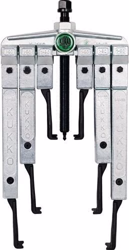 Abzieher 20-10-SP Spanntiefe 100 / 200 / 250 mm Spannweite 120 mm Gewicht 3,69 kg 2,5 t KUKKO aus der Kategorie Abzieher und Auszieher mit der Teilenummer 4000821910