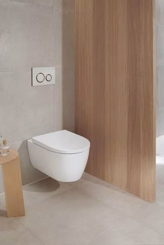 Detailbild 4065554 Geberit iCon Set Wand-WC mit WC-Sitz, Rimfree Tiefspüler, geschlossene Form, Tiefe: 53cm, weiß