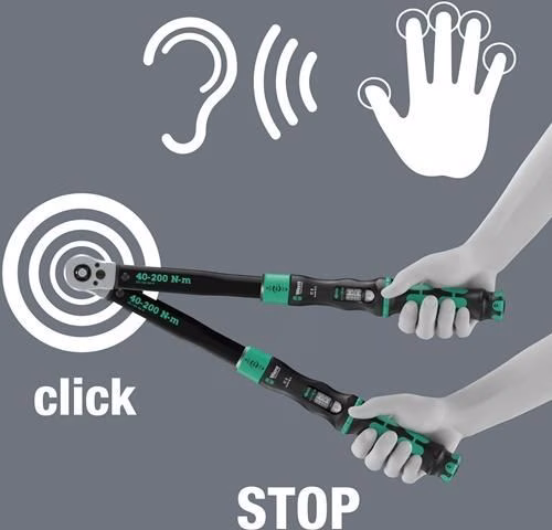 Detailbild 3997193 Momentsleutel met doorlopende vierkante aandrijving 1/2 inch 40-200 Nm WERA