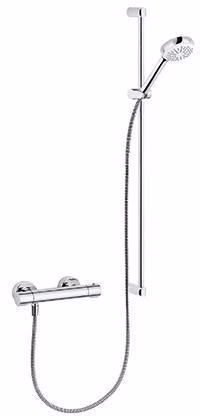 KLUDI LOGO Shower-Duo 1 Strahlart Wandstange Länge 900 Millimeter chrom aus der Kategorie Dusch-Set`s/-Systeme/-Zubehör mit der Teilenummer 6000695648