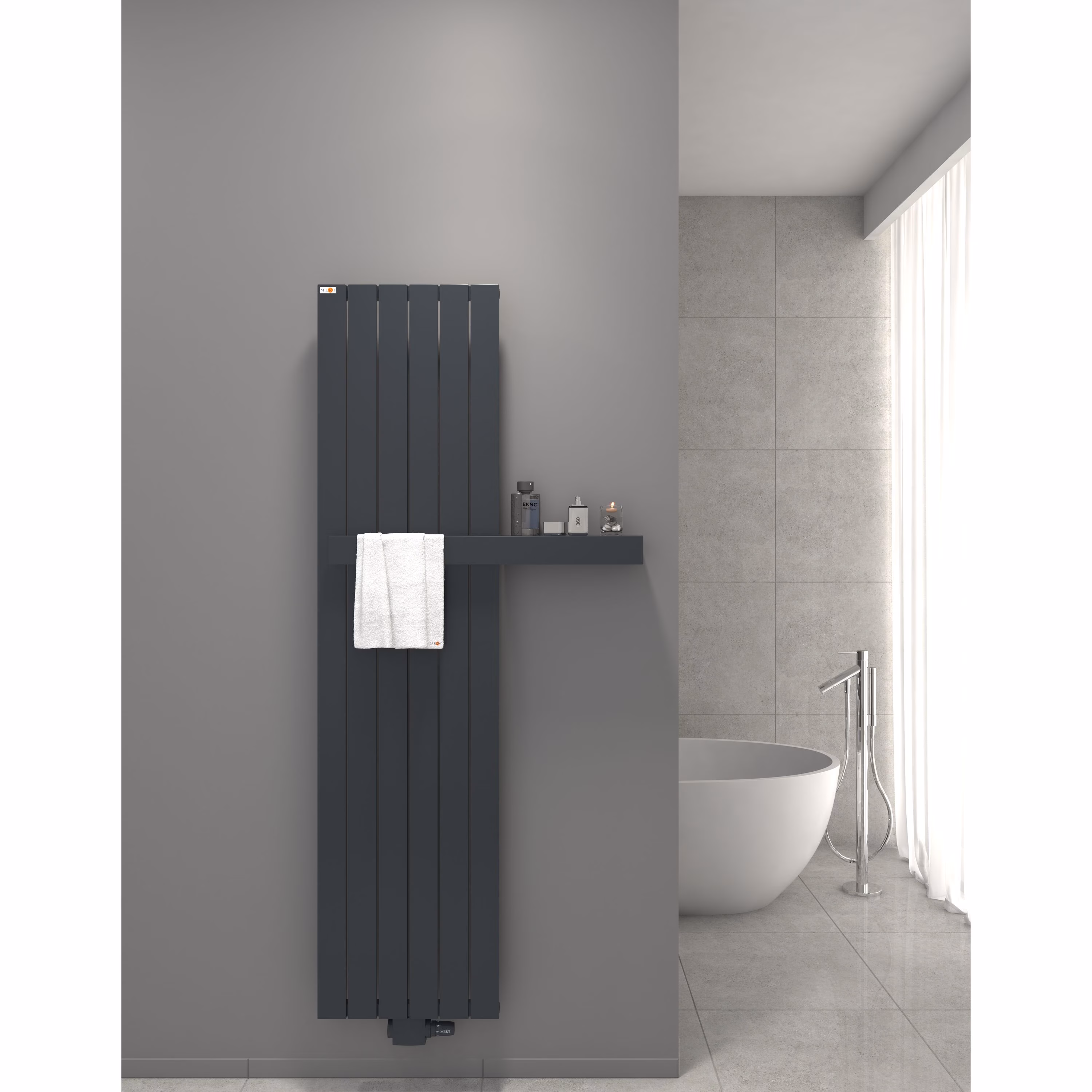 Radiatore da bagno MERT Design TEO della categoria radiatori da bagno