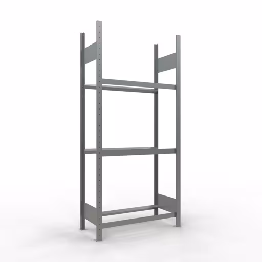Produktbild Nr 9 des Artikels Grundregal, Räder-/Reifenregal, 2000 x 900 x 400 mm (HxBxT), verzinkt, 3 Lagerebenen á 150 kg Fachlast pro Ebene Abbildung Nr 9 des Artikels Grundregal, Räder-/Reifenregal, 2000 x 900 x 400 mm (HxBxT), verzinkt, 3 Lagerebenen á 150 kg Fachlast pro Ebene aus der Produktgruppe Fachbodenregale von der Marke Schulte Lagertechnik