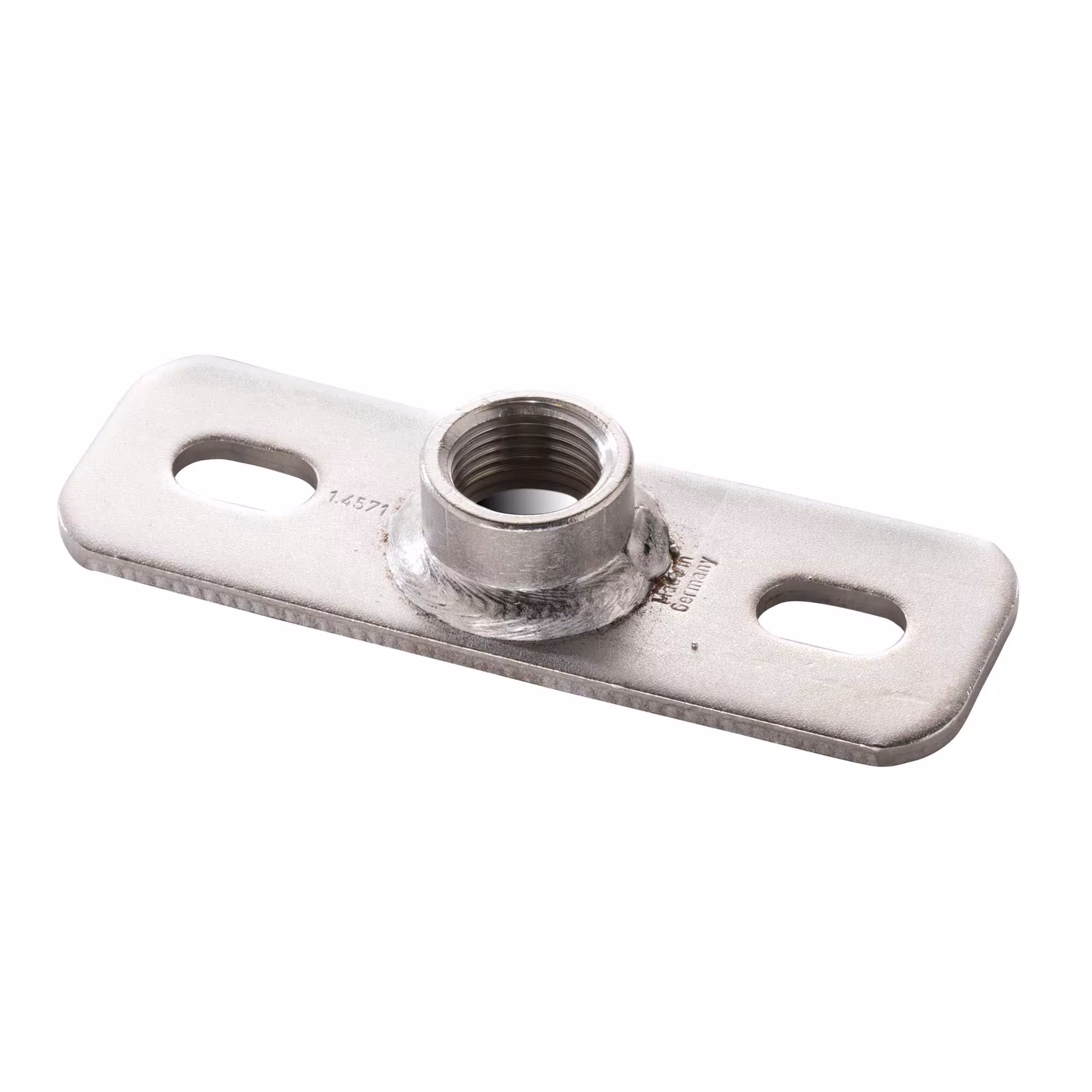 Grundplatte 120x40x4mm Mf 1" A4 Edelstahl von der Marke Fixotec Fixotec Grundplatten Befestigungsplatten Typ Größe: 120 x 40 x 4 mm x 1 Zoll Edelstahl A4 aus der Kategorie Montageteile mit der Artikelnr. 203720