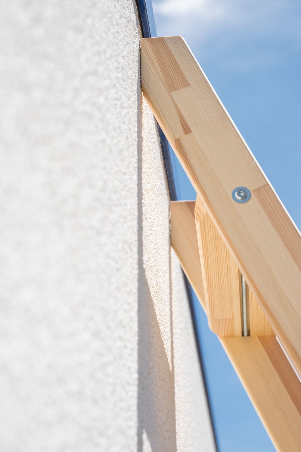 Milieubild 2177732 Munk Stufen-Anlegeleiter Holz ohne Traverse 6 Stufen