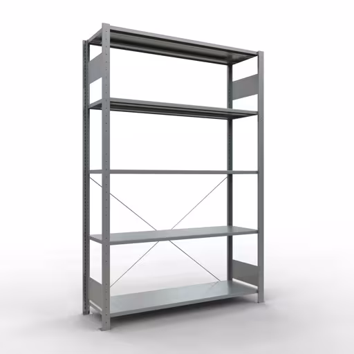 Produktbild Nr.15 des Artikels Stecksystem Grundregal 2000x1300x400 mm, Typ 150 kg, verzinkt aus der Produktreihe Stecksystem von der Marke Schulte Lagertechnik