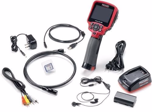 Akku-Inspektionskamera micro CA-350 3,5 Zoll 640x480 17mm LED 4