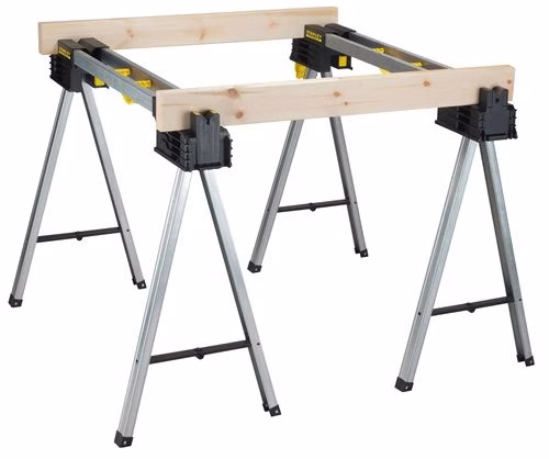 Cavalletto di supporto Fatmax®, portata 900 kg, L112 x P26,5 x H11,5 cm, STANLEY, della categoria cavalletti da lavoro con codice articolo 8000150140