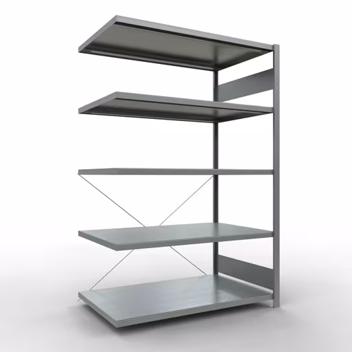 Stecksystem Anbauregal 2000x1300x800 mm, Typ 250 kg, verzinkt von der Marke Schulte Lagertechnik Stecksystem Anbauregal 2000x1300x800 mm, Typ 250 kg, verzinkt aus der Kategorie Anbauregal mit der Artikelnummer 12985-130