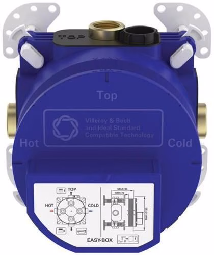 Ideal Standard Unterputz-Bausatz 1 EASY-Box, für Einhebelmischer und Thermostate