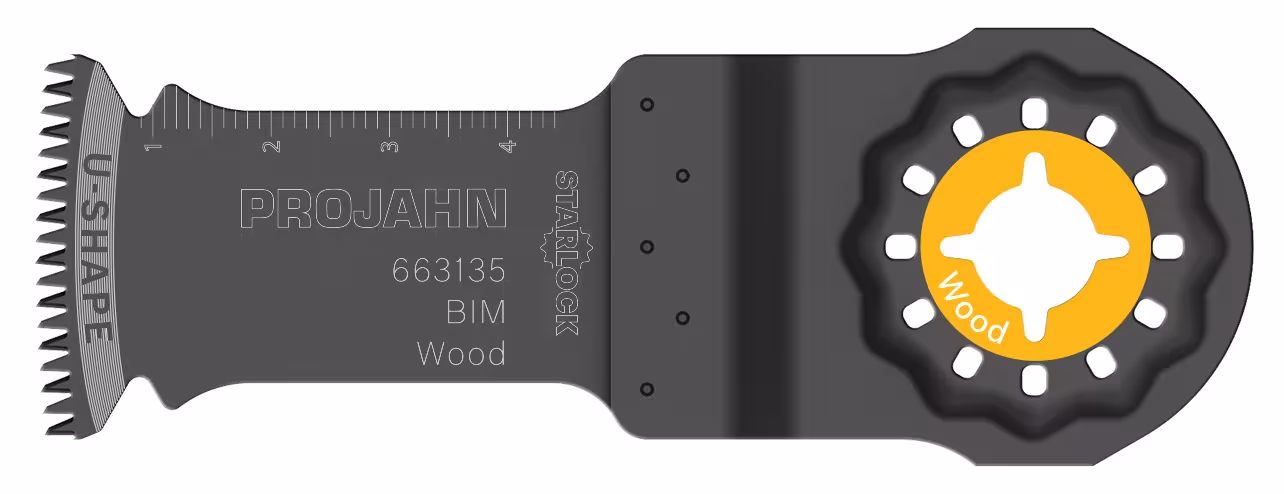 Starlock Aufnahme Holz BMI Typ Variante: Tauchsägeblatt für Holz, BIM, Starlock, 32mm x 50mm aus der Kategorie Oszillierendes Sägeblatt mit der Artikelnr. 663131
