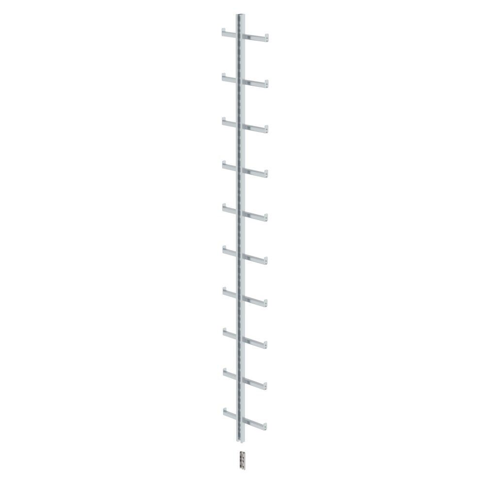 Munk Einholmleiter Aluminium 2800 mm von Günzburger Steigtechnik Munk Einholmleiter Aluminium aus der Kategorie Einholmleitern mit der Artikelnr. 077055, Strommast