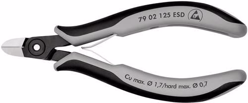Tronchesi di precisione KNIPEX per componenti elettronici, appartenenti alla categoria tronchesi, con codice articolo 4000810829.