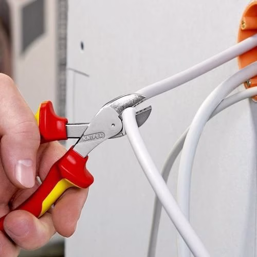 Kompaktseitenschneider X-Cut® Länge 160mm VDE Mehrkomponenten-Hüllen VDE KNIPEX
