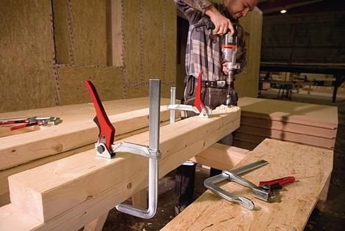 Hendelklem GH Spanbreedte 160 mm Uitsteek 80 mm Klemkracht tot 8500 N BESSEY