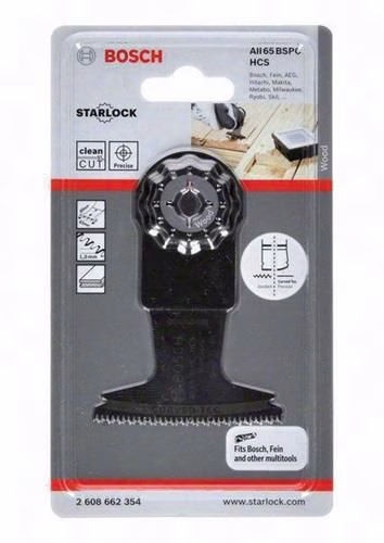 Detailbild 4066294 Tauchsägeblatt AII 65 BSPC Breite 65 mm Eintauchtiefe 40 mm Starlock 1er Packung 2608662354 BOSCH