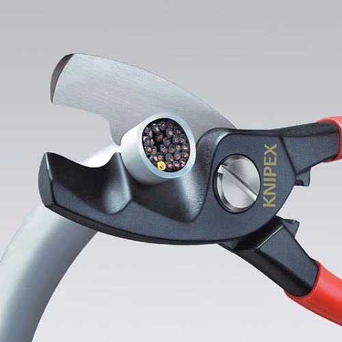 Kabelschere Länge 200 mm Kunststoff-Überzug KNIPEX