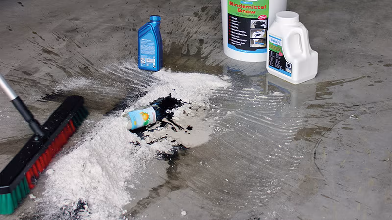 TecLine Bindemittel Snow 900 g Schütte Reinigen, Person