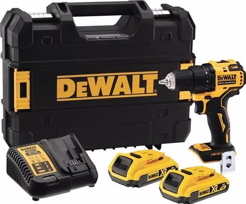 DEWALT DCD708D2T 18V 2Ah 1,5-13mm accuboormachine/schroevendraaier uit de categorie accuschroevendraaiers en slagmoersleutels met artikelnummer 8000504057
