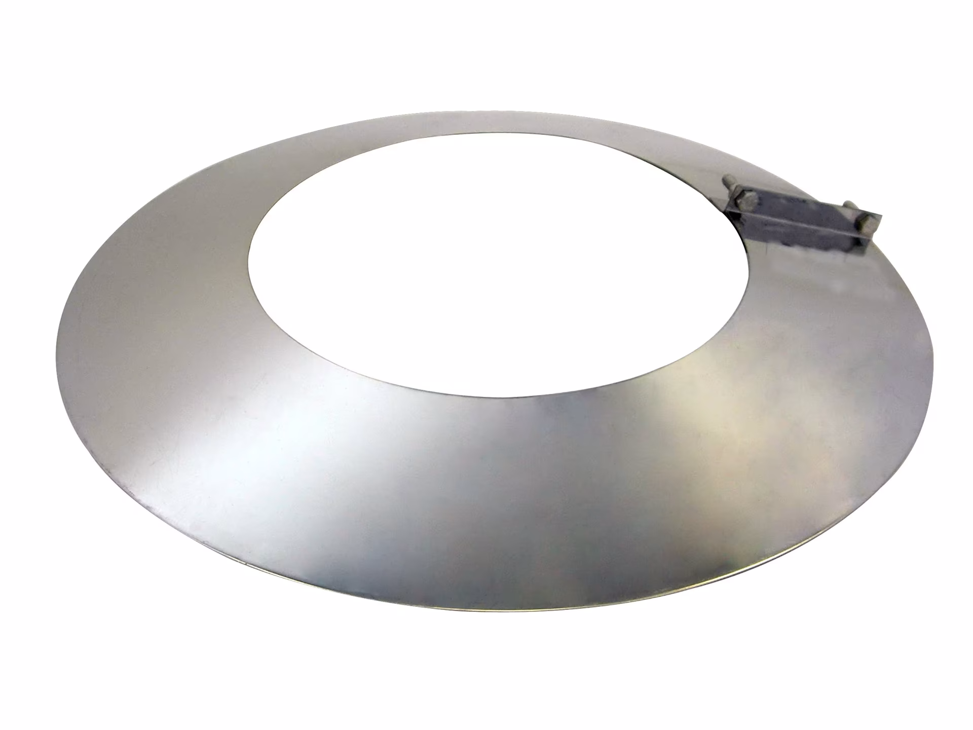 Collier d'étanchéité EW à simple paroi D500 VA avec corde de sécurité de la catégorie des systèmes d'échappement à simple paroi en acier inoxydable avec réf. 670372