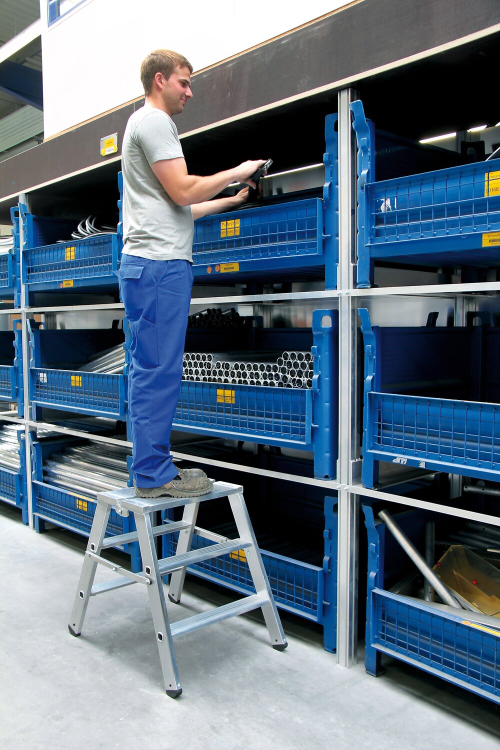 Munk Klapppodest beidseitig begehbar 2x2 Stufen