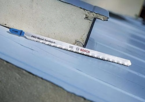 Stichsägeblatt T 718 BF Gesamtlänge 180 mm Zahnteilung 2 mm BIM 3 Stück / Karte BOSCH