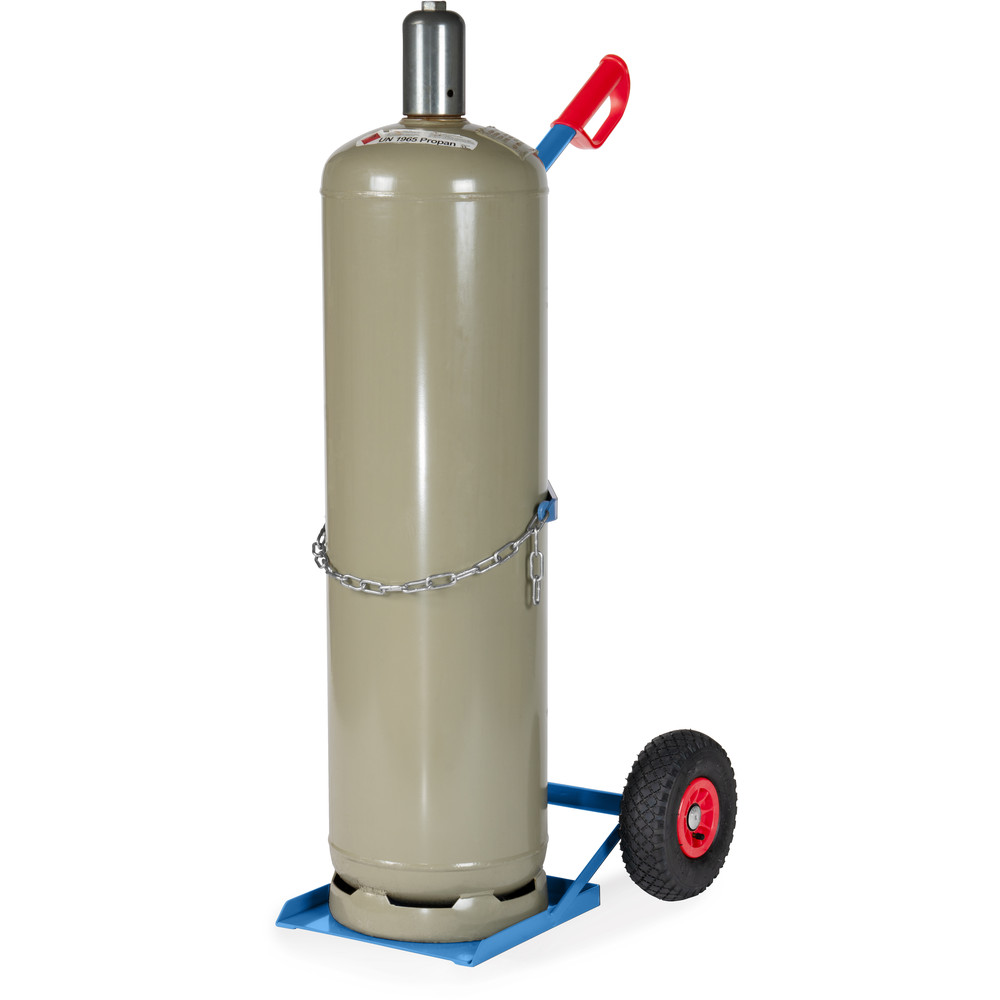 Anwendungsbild 3826714 Stahlflaschenkarre 51318L Luftibereifung