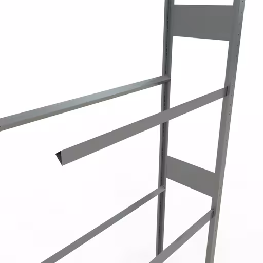 Anbauregal, Räder-/Reifenregal, 4500 x 1050 x 400 mm, verzinkt, 6 Lagerebenen á 150 kg Fachlast pro Ebene mit der Artikelnr. 20777 Anbauregal, Räder-/Reifenregal, 4500 x 1050 x 400 mm, verzinkt, 6 Lagerebenen á 150 kg Fachlast pro Ebene von Schulte Lagertechnik aus der Kategorie Fachbodenregale