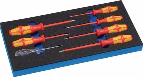 Werkzeugmodul 7-teilig 1/3-Modul WERA aus der Kategorie Ordnungssysteme & Werkstattwagen mit der Teilenummer 4000871290