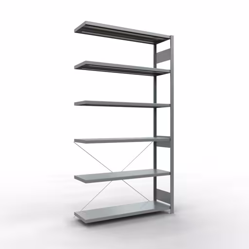 Stecksystem Anbauregal 2500x1300x400 mm, Typ 250 kg, verzinkt von der Marke Schulte Lagertechnik Stecksystem Anbauregal 2500x1300x400 mm, Typ 250 kg, verzinkt aus der Kategorie Anbauregal mit der Artikelnummer 12946-130