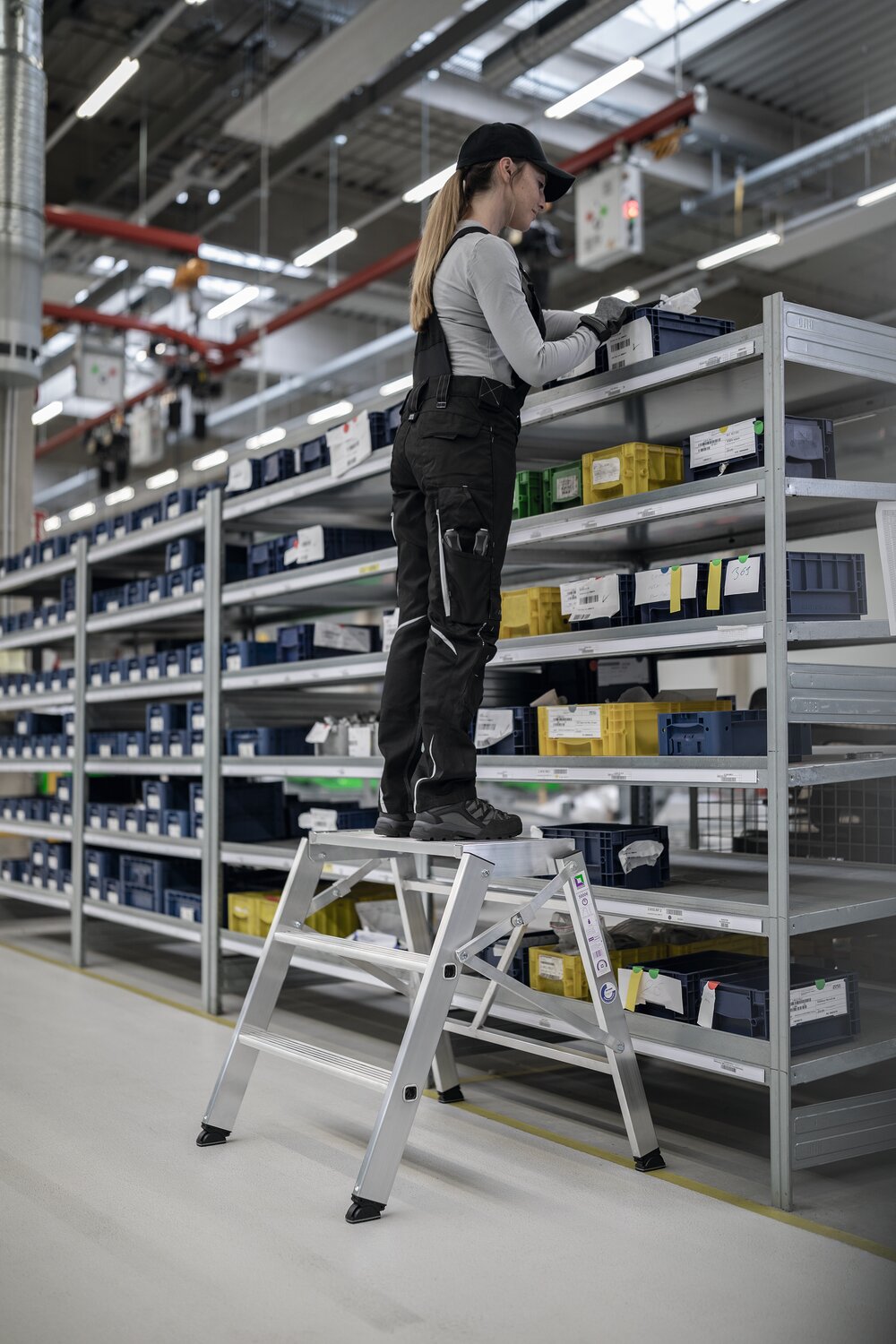 Milieubild 3812217 Munk Klapppodest einseitig begehbar 2 Stufen + Plattform