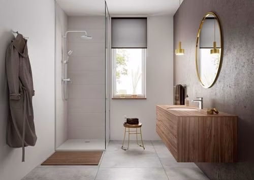 Detailbild 4038194 Hansgrohe Einhebel-Waschtischmischer VERNIS Blend 100 mit Zugstangen-Ablaufgarnitur 1 1/4 Zoll chrom