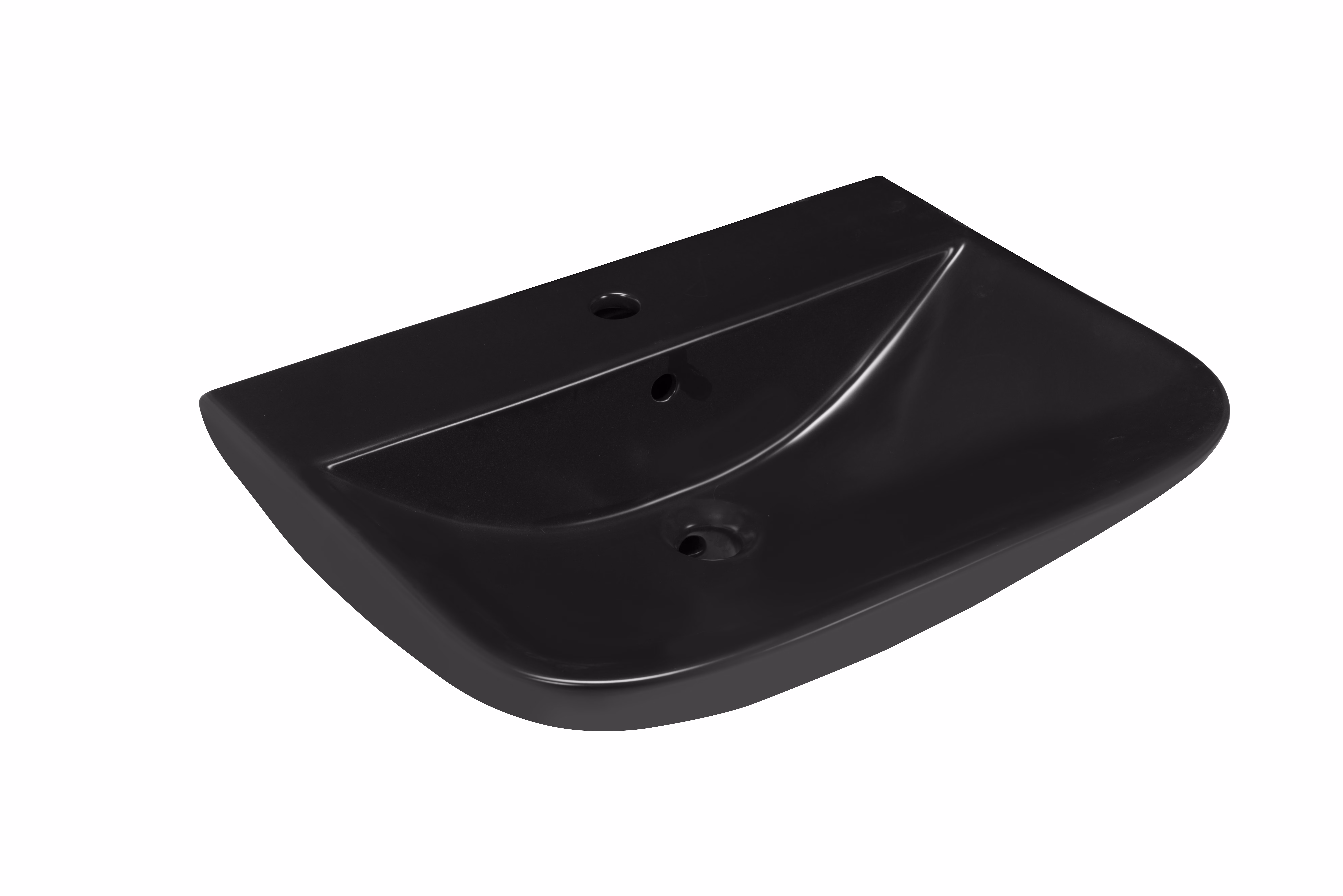 sanicomfort Waschbecken Rivo 60 cm schwarz matt von der Marke sanicomfort sanicomfort Waschbecken Rivo aus der Kategorie Waschbecken und Waschtische mit der Teilenummer 1273710