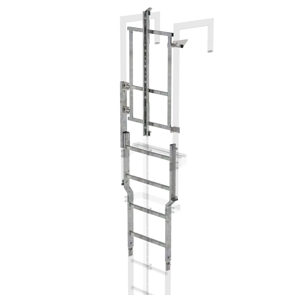 Munk Sicherungstüre mit Steigschutzschiene aus der Kategorie Steigschutz mit der Artikelnr. 063506, Drinnen