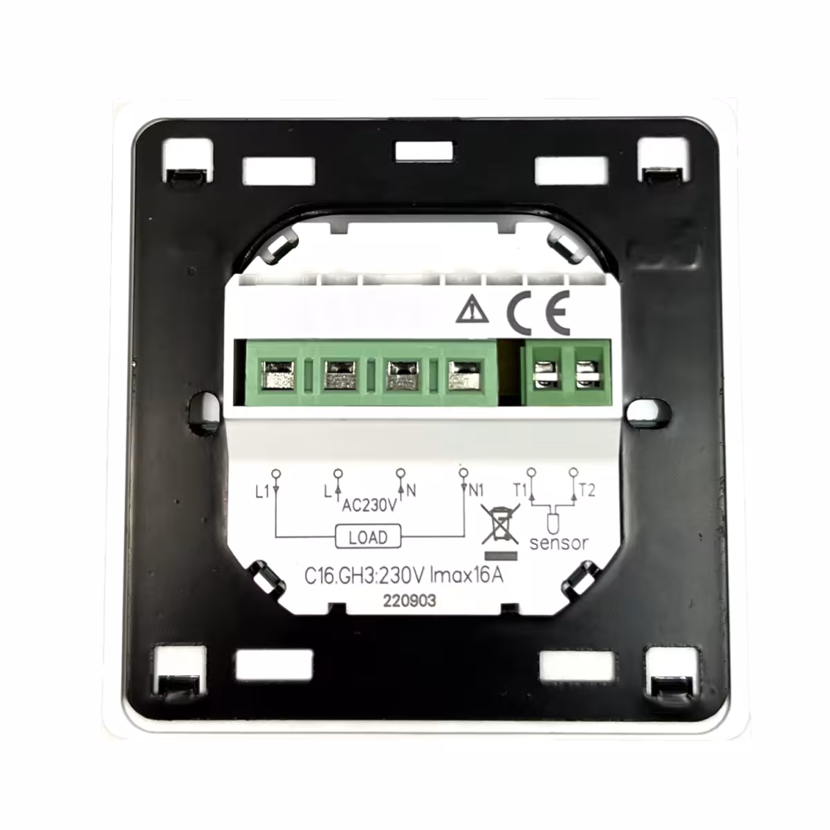 HoWaTech Temperaturregler C16 Digital mit Zeitschaltuhr für elektrische Fußbodenheizung mit der GTIN 4250409106575 HoWaTech Temperaturregler C16 Digital mit Zeitschaltuhr für elektrische Fußbodenheizung von HoWaTech mit der Artikelnr. 906041
