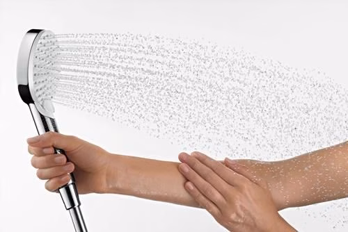 Detailbild 3980847 Hansgrohe Handbrause CROMETTA VARIO DN 15 EcoSmart Verschwender gering 6 l/min weiß/chrom