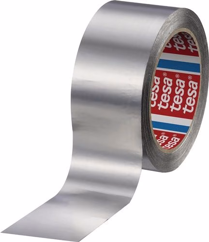 Aluminiumklebeband 60650 ohne Liner Länge 50 m Breite 50 mm Rolle TESA aus der Kategorie Klebebänder und Dichtbänder mit der Teilenummer 4000309039