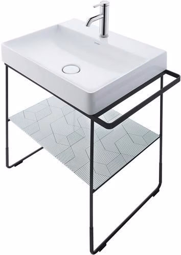 Duravit C.1 Einhebel-Waschtischmischer M ohne Zugstange, Chrom Hansgrohe