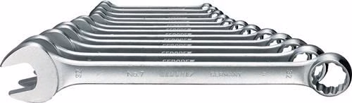 Jeu de 7 clés mixtes GEDORE, forme A, acier au chrome-vanadium, de la catégorie clés mixtes, référence 4000770296