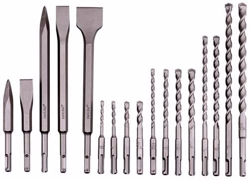 Bohrer-/Meißelset SDS-plus 17teilig Metabo