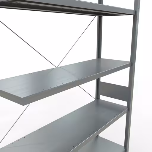Abbildung Nr 12 des Artikels Stecksystem Anbauregal 3000x1300x400 mm, Typ 250 kg, verzinkt aus der Produktgruppe Stecksystem von der Marke Schulte Lagertechnik