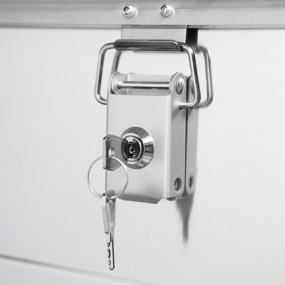 Munk Schloss-Set mit 2 Schlüsseln gleich schließend