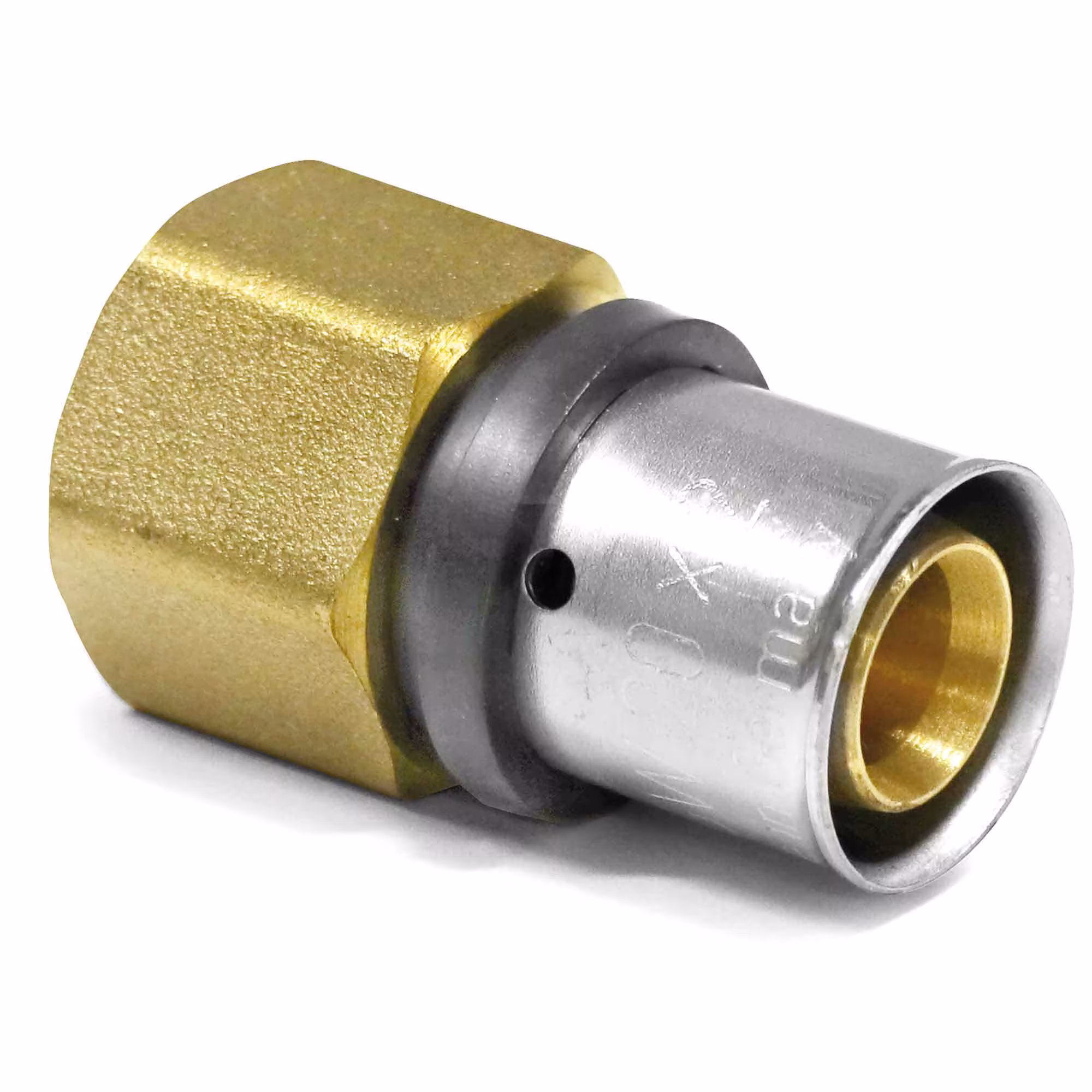 Press-Übergang mit Innengewinde Typ Größe: 16 x 2 mm - 3/4 Zoll aus der Kategorie Pressfittings mit der Artikelnr. PFUI1605
