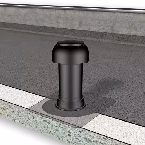 Flavent Pro Dachraum Be- und Entlüfter DN 75/ DN 110, Kunststoffmanschette für Alwitra Evalon hellgrau aus der Kategorie Dachdurchgänge isoliert mit der GTIN 4027822832158 Flavent Pro Dachraum Be- und Entlüfter von der Marke Klöber aus der Kategorie Dachdurchgänge isoliert