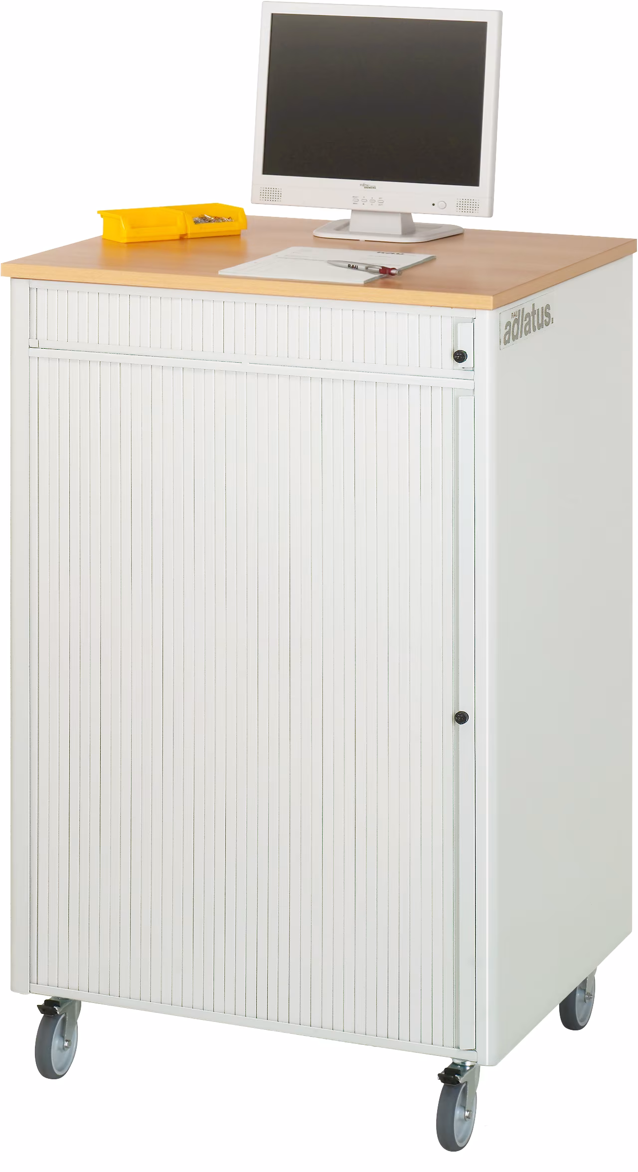 Ohne Text 2434403 Computer-Station 2050, B720xT660xH1140mm, mobil