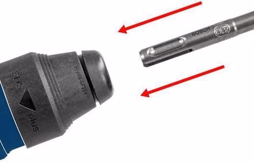 Bohr-Adapter EXPERT SDS Clean Ø 5-16mm Schaft-Durchmesser 168mm BOSCH